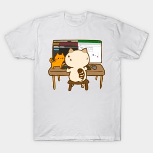 Business Cat at Work T-Shirt